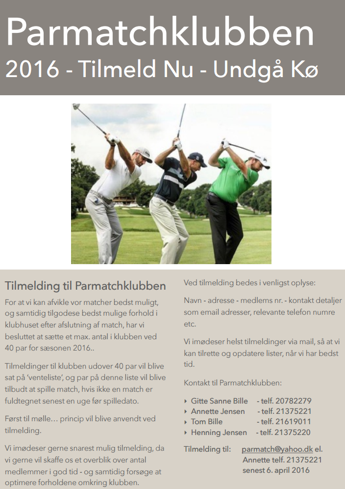parmatch 2016 tilmeld