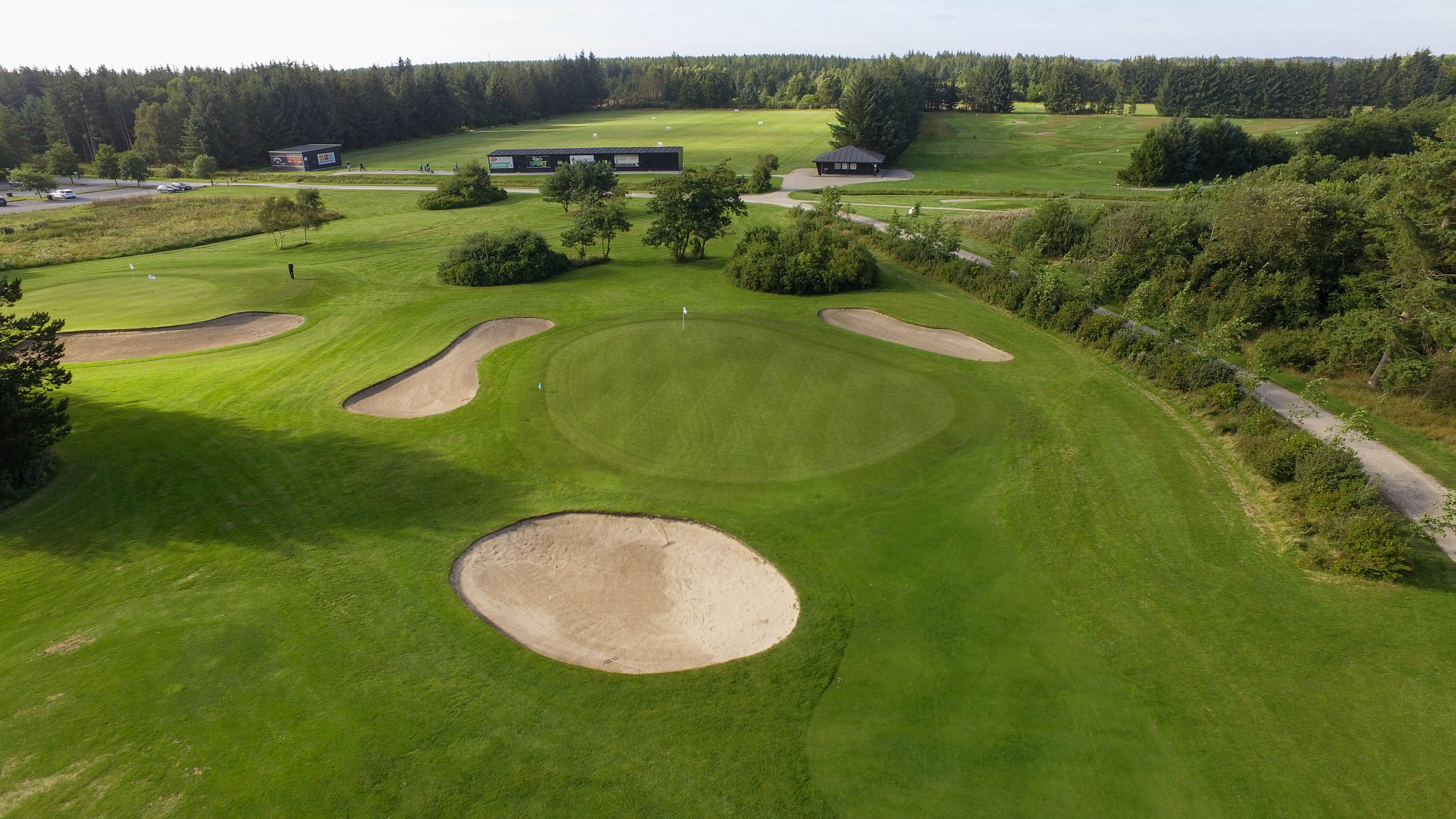 Golfbanen i Blokhus